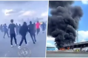 Λυών-Παρί Σ.Ζ: Φωτιές, πετροβολισμός και συγκρούσεις πριν τον τελικό (βίντεο)