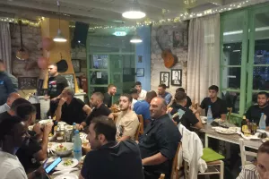 Δείπνο στο ποδοσφαιρικό τμήμα