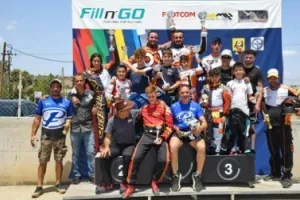 Karting/Οι νικητές του τρίτου αγώνα