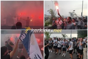 Στην προπόνηση οι οπαδοί της Πάφου/ "Ντόπες" ενόψει τελικού (Φώτος)