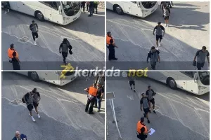 Η άφιξη της ΑΕΚ (φώτος kerkida)