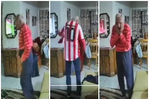 "Θεέ μου, Θεέ μου": Συγκλονιστικό βίντεο με ηλικιωμένο φίλαθλο του Ολυμπιακού!