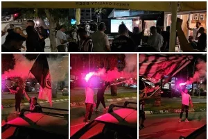 Βγήκαν... στους δρόμους οι ΠΑΟΚτζήδες στην Λεμεσό! (Φώτος/Βίντεο)