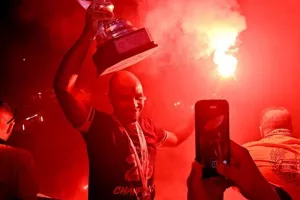 (ΒΙΝΤΕΟ Kerkida/UPD) Ένας ένας πρωταθλητής και αποθέωση!