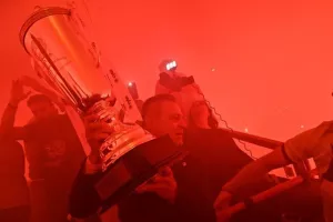 (ΒΙΝΤΕΟ Kerkida/UPD) Ένας ένας πρωταθλητής και αποθέωση!