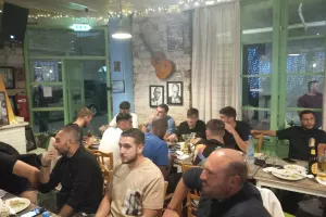 Δείπνο στο ποδοσφαιρικό τμήμα