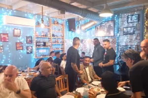 Δείπνο στο ποδοσφαιρικό τμήμα