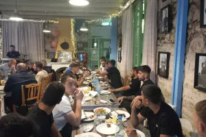 Δείπνο στο ποδοσφαιρικό τμήμα
