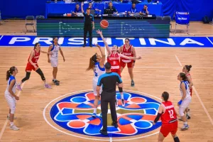 Φωτορεπορτάζ της νίκης της Εθνικής Γυναικών Μπάσκετ