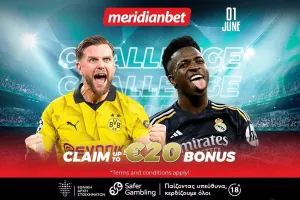 Champions League Challenge: Σούπερ τελικός για σούπερ πονταρίσματα - Πάρε μπόνους εδώ και τώρα!