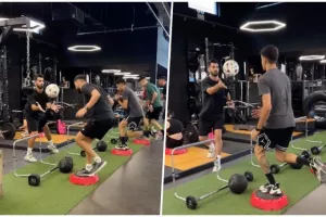 Σκληρή δουλειά στο Gym! (βίντεο)