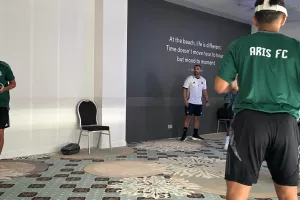 Προπόνηση με... ειδικό πρόγραμμα εικονικής πραγματικότητας (φώτος)