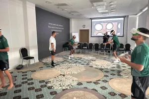 Προπόνηση με... ειδικό πρόγραμμα εικονικής πραγματικότητας (φώτος)