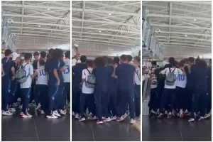 Οι μικροί Ιταλοί... ξεσήκωσαν το αεροδρόμιο! (Βίντεο)