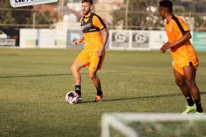 Πλάνα από την απογευματινή προπόνηση