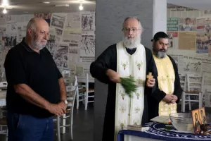 Ο Αγιασμός του Εθνικού Άχνας