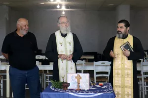Ο Αγιασμός του Εθνικού Άχνας