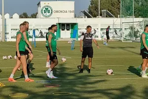 Η τελευταία προπόνηση της Ομόνοιας (Φώτος-Βίντεο kerkida) 