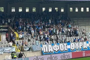 (ΒΙΝΤΕΟ Kerkida) Ανέβασαν τα ντεσιμπέλ στο Βoras Arena οι Παφίτες!