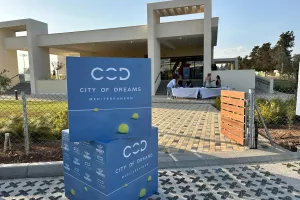 Το City of Dreams Mediterranean και η Ακαδημία τένις Marcos Baghdatis διοργανώσαν fun day για παιδιά