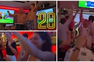 (BINTEO Kerkida) Η... έκρηξη της πρόκρισης των Άγγλων στη Λεμεσό!