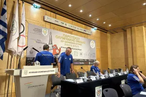 (Βίντεο-Φώτος Kerkida) Η διάσκεψη με θέμα την Κυπριακή συμμετοχή στους Ολυμπιακούς αγώνες του Παρισιού