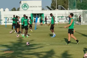Η τελευταία προπόνηση της Ομόνοιας (Φώτος-Βίντεο kerkida) 