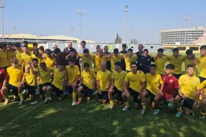 Στην προπόνηση της Κ16 και Κ17 ο Κόλμαν (φώτος)