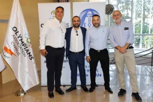 Η επίσκεψη ΚΟΑ - Ολυμπιακής ομάδας στο Προεδρικό (Φώτος)
