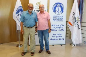 Η επίσκεψη ΚΟΑ - Ολυμπιακής ομάδας στο Προεδρικό (Φώτος)