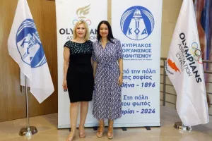 Η επίσκεψη ΚΟΑ - Ολυμπιακής ομάδας στο Προεδρικό (Φώτος)