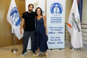 Η επίσκεψη ΚΟΑ - Ολυμπιακής ομάδας στο Προεδρικό (Φώτος)