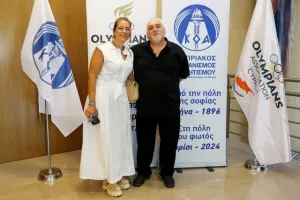 Η επίσκεψη ΚΟΑ - Ολυμπιακής ομάδας στο Προεδρικό (Φώτος)