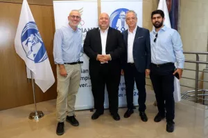 Η επίσκεψη ΚΟΑ - Ολυμπιακής ομάδας στο Προεδρικό (Φώτος)