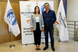 Η επίσκεψη ΚΟΑ - Ολυμπιακής ομάδας στο Προεδρικό (Φώτος)
