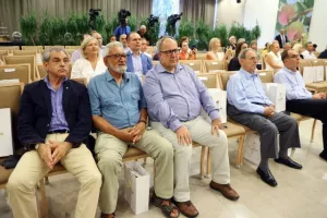 Η επίσκεψη ΚΟΑ - Ολυμπιακής ομάδας στο Προεδρικό (Φώτος)