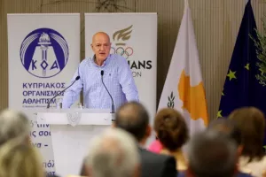 Η επίσκεψη ΚΟΑ - Ολυμπιακής ομάδας στο Προεδρικό (Φώτος)
