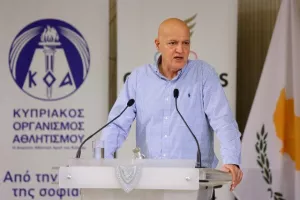 Η επίσκεψη ΚΟΑ - Ολυμπιακής ομάδας στο Προεδρικό (Φώτος)