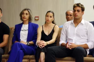 Η επίσκεψη ΚΟΑ - Ολυμπιακής ομάδας στο Προεδρικό (Φώτος)