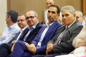 Η επίσκεψη ΚΟΑ - Ολυμπιακής ομάδας στο Προεδρικό (Φώτος)