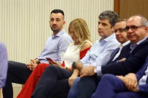 Η επίσκεψη ΚΟΑ - Ολυμπιακής ομάδας στο Προεδρικό (Φώτος)