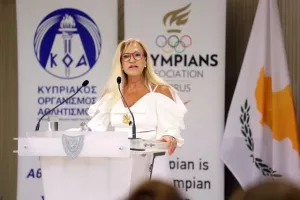Η επίσκεψη ΚΟΑ - Ολυμπιακής ομάδας στο Προεδρικό (Φώτος)