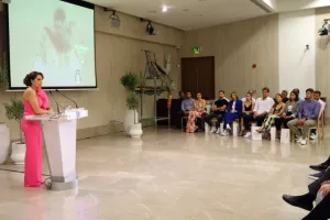 Η επίσκεψη ΚΟΑ - Ολυμπιακής ομάδας στο Προεδρικό (Φώτος)
