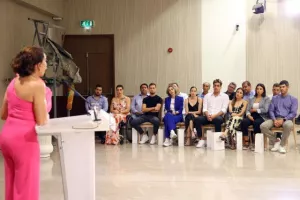 Η επίσκεψη ΚΟΑ - Ολυμπιακής ομάδας στο Προεδρικό (Φώτος)