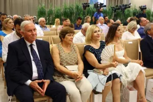 Η επίσκεψη ΚΟΑ - Ολυμπιακής ομάδας στο Προεδρικό (Φώτος)