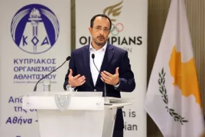 Η επίσκεψη ΚΟΑ - Ολυμπιακής ομάδας στο Προεδρικό (Φώτος)