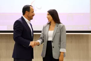 Η επίσκεψη ΚΟΑ - Ολυμπιακής ομάδας στο Προεδρικό (Φώτος)