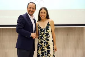Η επίσκεψη ΚΟΑ - Ολυμπιακής ομάδας στο Προεδρικό (Φώτος)