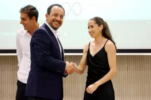 Η επίσκεψη ΚΟΑ - Ολυμπιακής ομάδας στο Προεδρικό (Φώτος)
