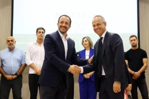Η επίσκεψη ΚΟΑ - Ολυμπιακής ομάδας στο Προεδρικό (Φώτος)